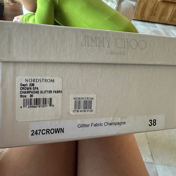 Jimmy Choo Glitter Pumps - Picture 7 of 7